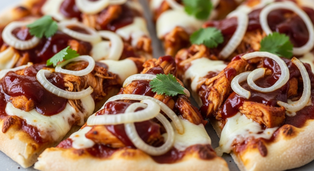 BBQ Chicken Pizza with Sweet Caramelized Onions: Savor the Best Flavor