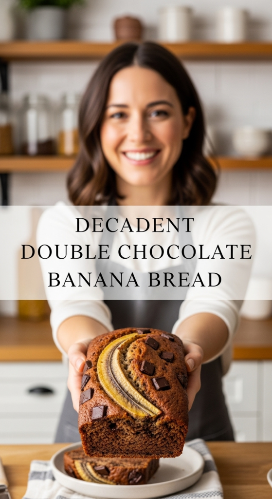 Decadent Double Chocolate Banana Bread: A Sweet Twist N°1 Recipe