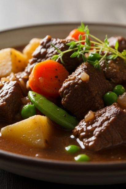 Hearty Homemade Beef Stew: A Best Comfort Food Classic Recipe