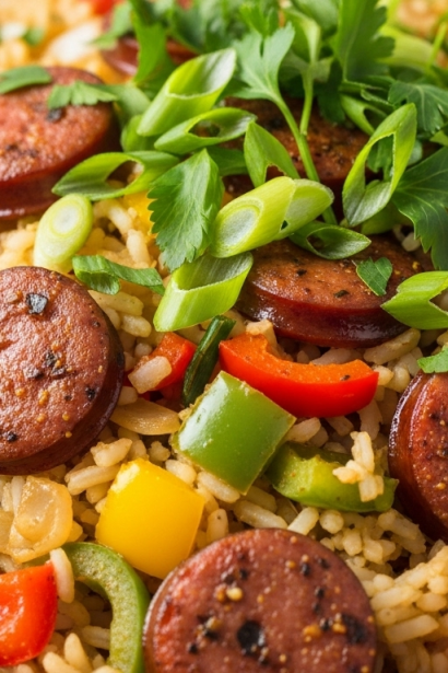 Savor the Flavor: the best Cajun Sausage and Rice Skillet Recipe
