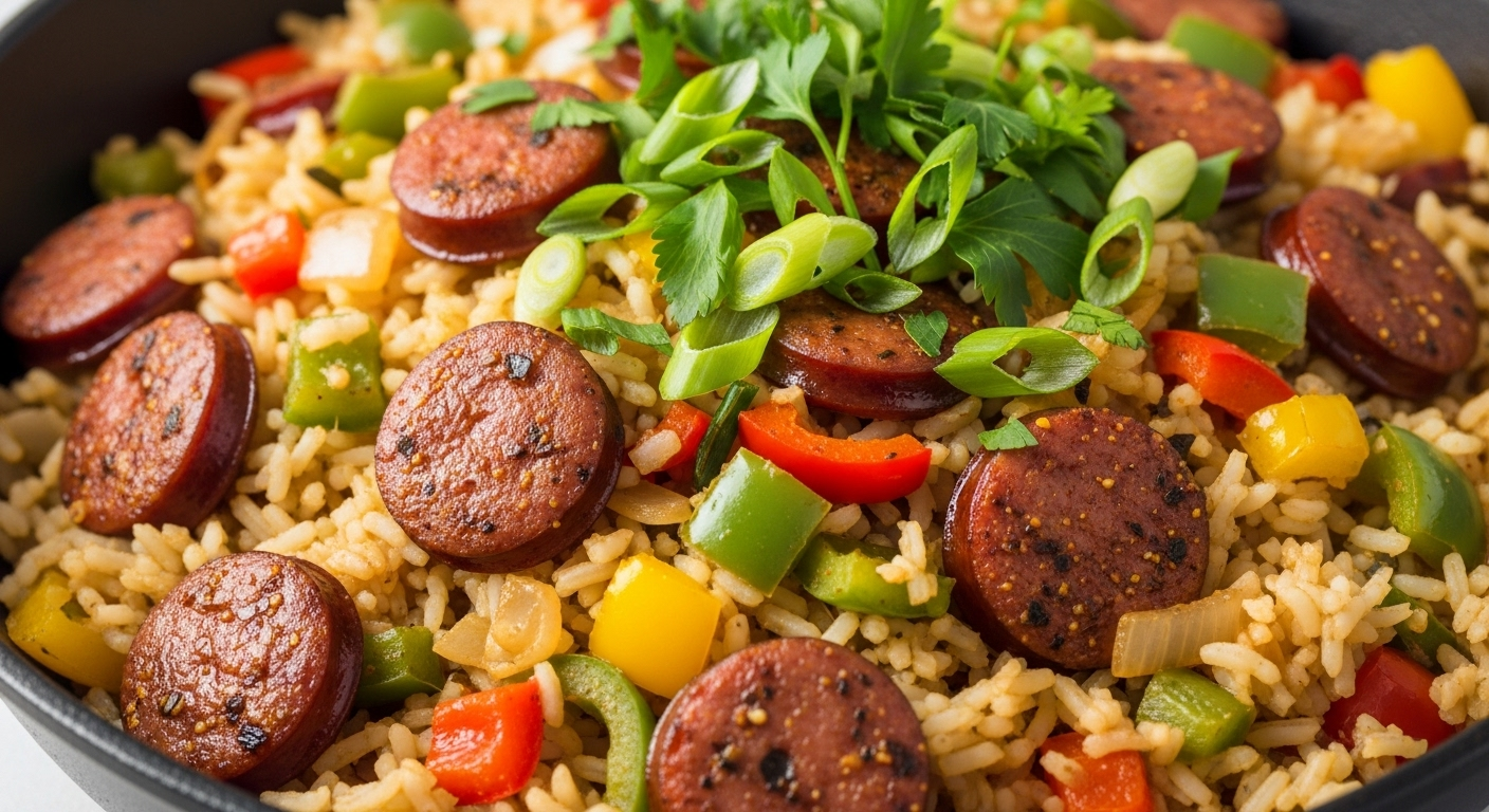 Savor the Flavor: the best Cajun Sausage and Rice Skillet Recipe