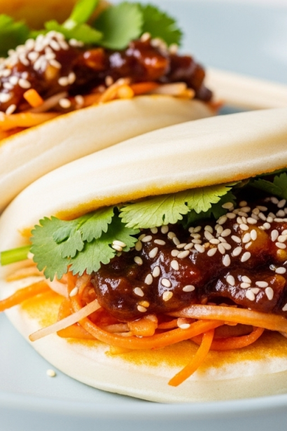Sweet Chili Tofu Bao Buns Recipe Guide : Deliciously Simple