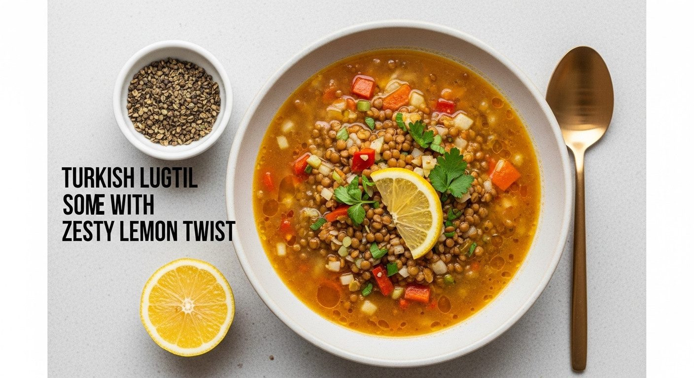 Savor the Best Turkish Lentil Soup with Zesty Lemon Twist