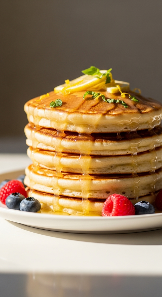Zesty Lemon Pancakes: A Bright Twist on a Classic Treat