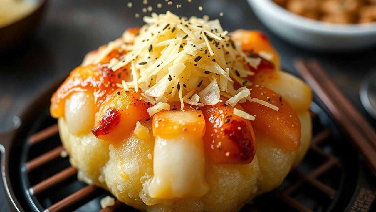 استمتع بأفضل تاكوياكي ياباني مغطى برقائق البونيتو