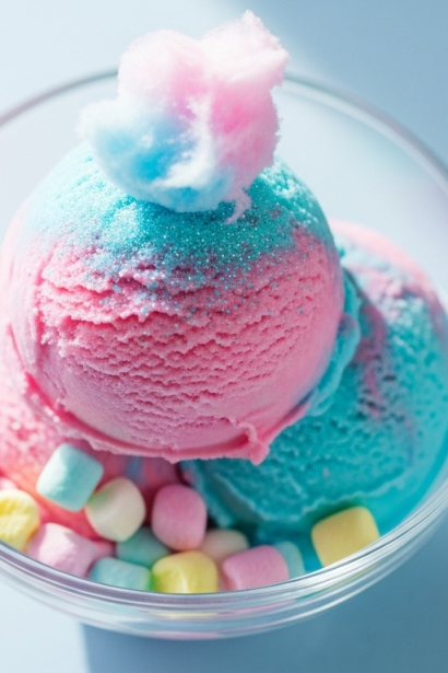 The Magic Behind Cotton Candy Ice Cream: Sweet Swirls