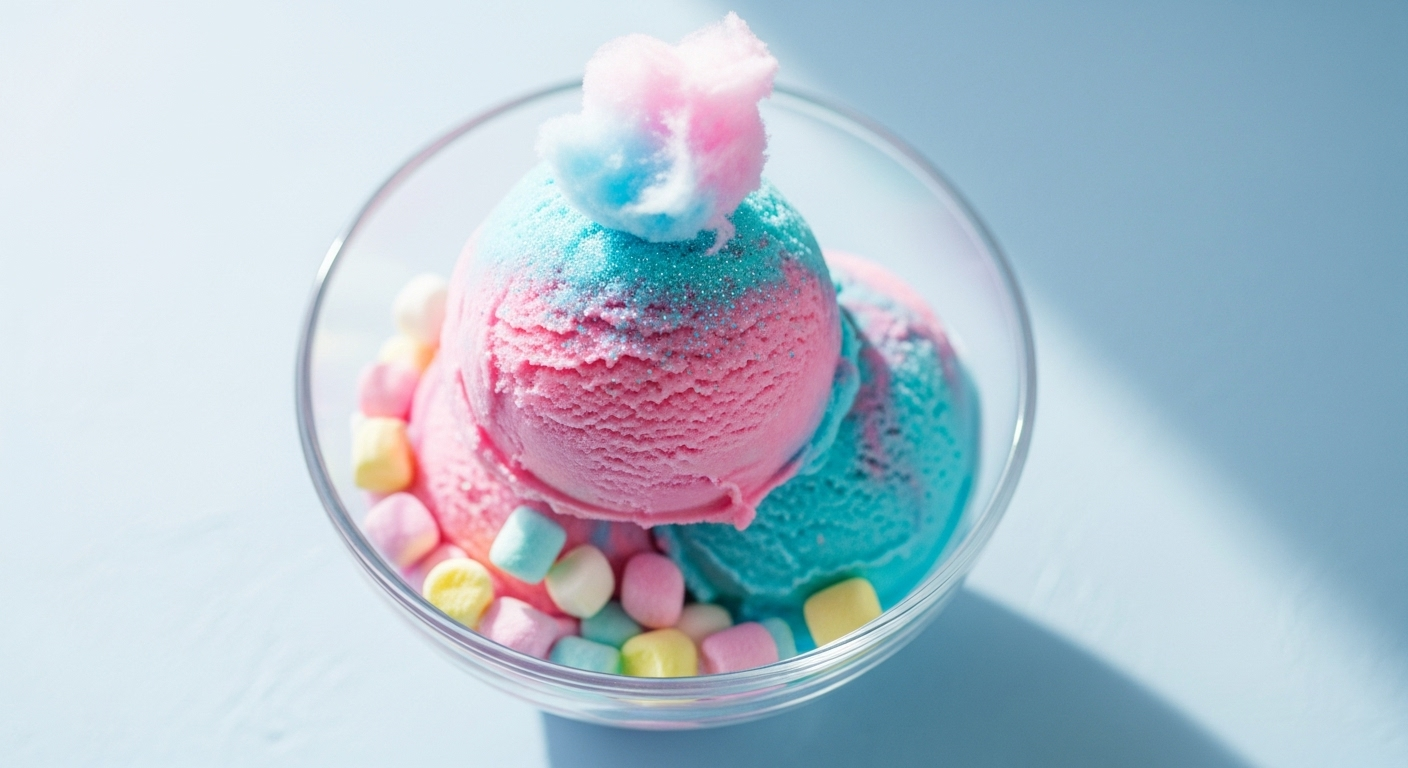 The Magic Behind Cotton Candy Ice Cream: Sweet Swirls