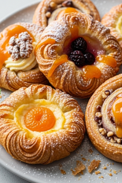Danish Pastries Flaky Delight