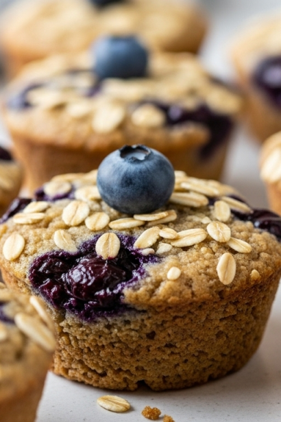 Delicious Baked Blueberry Oatmeal Cups: Easy & Nutritious