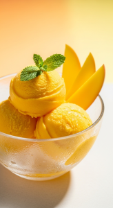 Easy 3-Ingredient Mango Sorbet