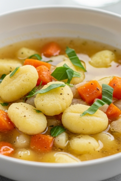 Hearty Chicken and Gnocchi Soup: Incredible Comfort in a Bowl Recipe