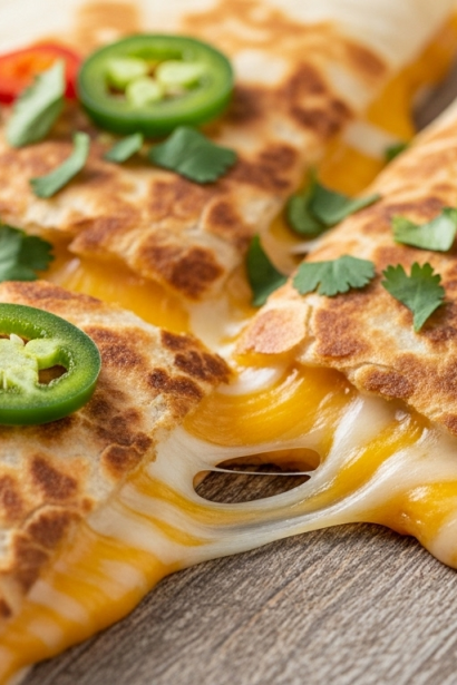 Melty Cheese Quesadillas