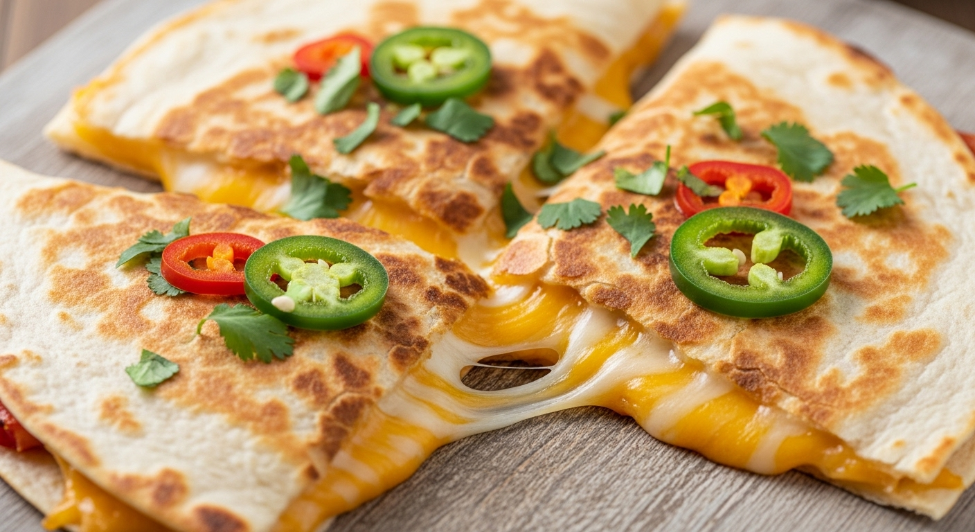 Melty Cheese Quesadillas