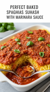 Mastering Perfect Baked Spaghetti Squash with Marinara Sauce