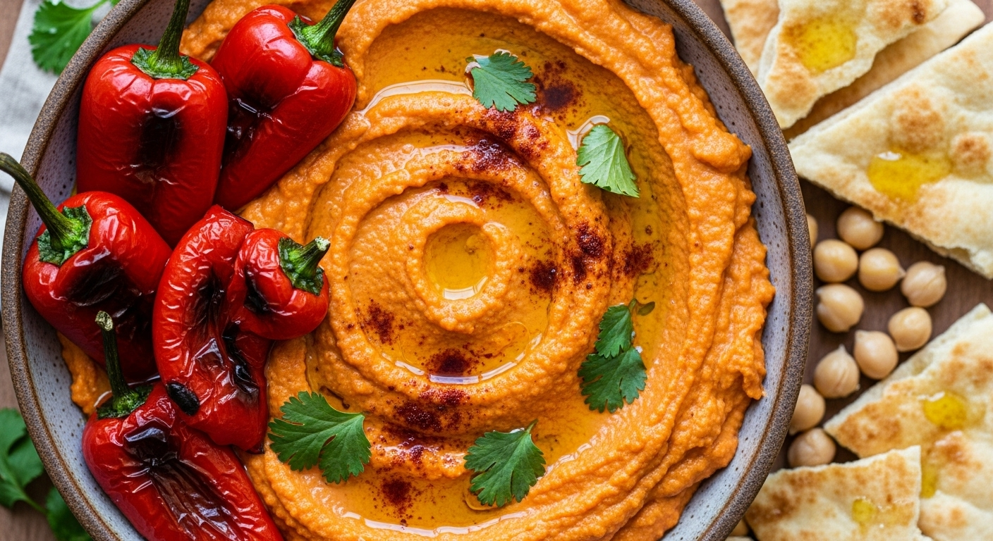 Red Pepper Hummus