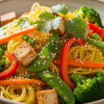 Spaghetti Squash Chow Mein Delight: Easy Twist on Tradition