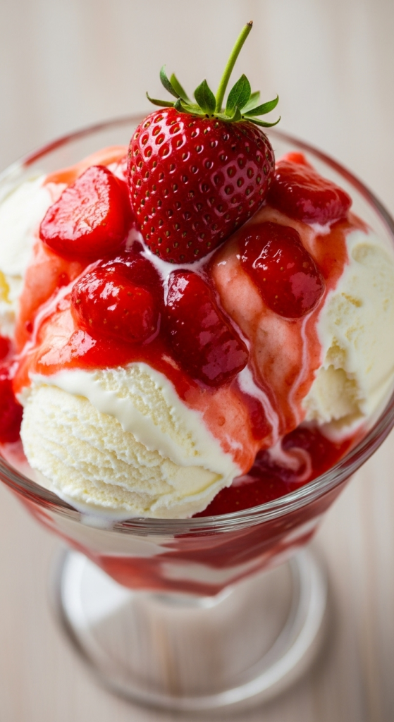 Sweet Delight: Crafting the Perfect Strawberry Sauce for Sundaes