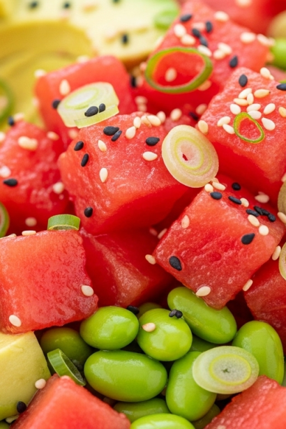 The Rise of Watermelon Poke Bowls: Easy and Aromatic
