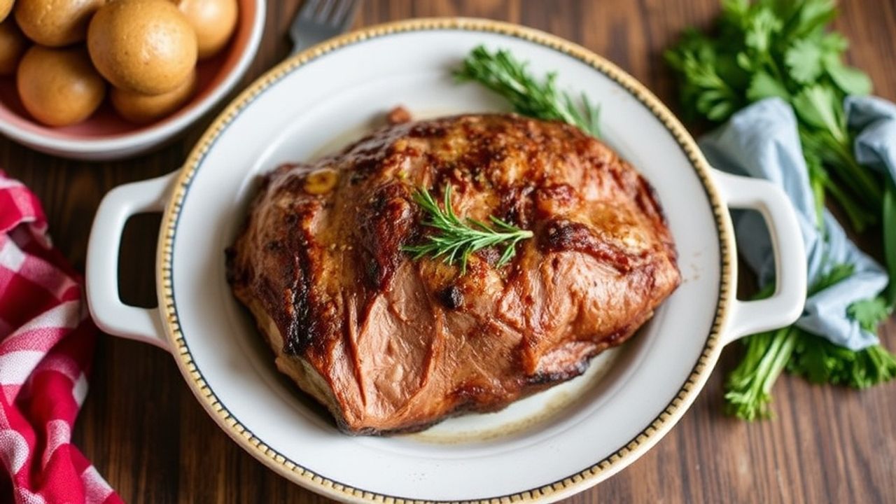 لحم مشوي طري من إنستانت بوت يقدم راحة منزلية سهلة وسحرية