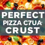 قشرة بيتزا مثالية ذهبية وهشة، نتيجة وصفة سهلة ومضمونة