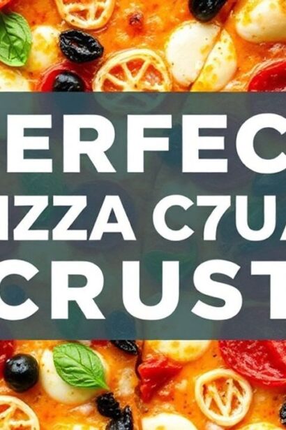 قشرة بيتزا مثالية ذهبية وهشة، نتيجة وصفة سهلة ومضمونة