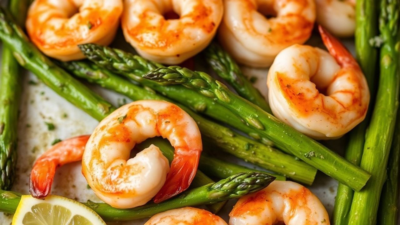 - Zesty 20-Minute Lemon Herb Shrimp & Asparagus Sheet Pan Deli
