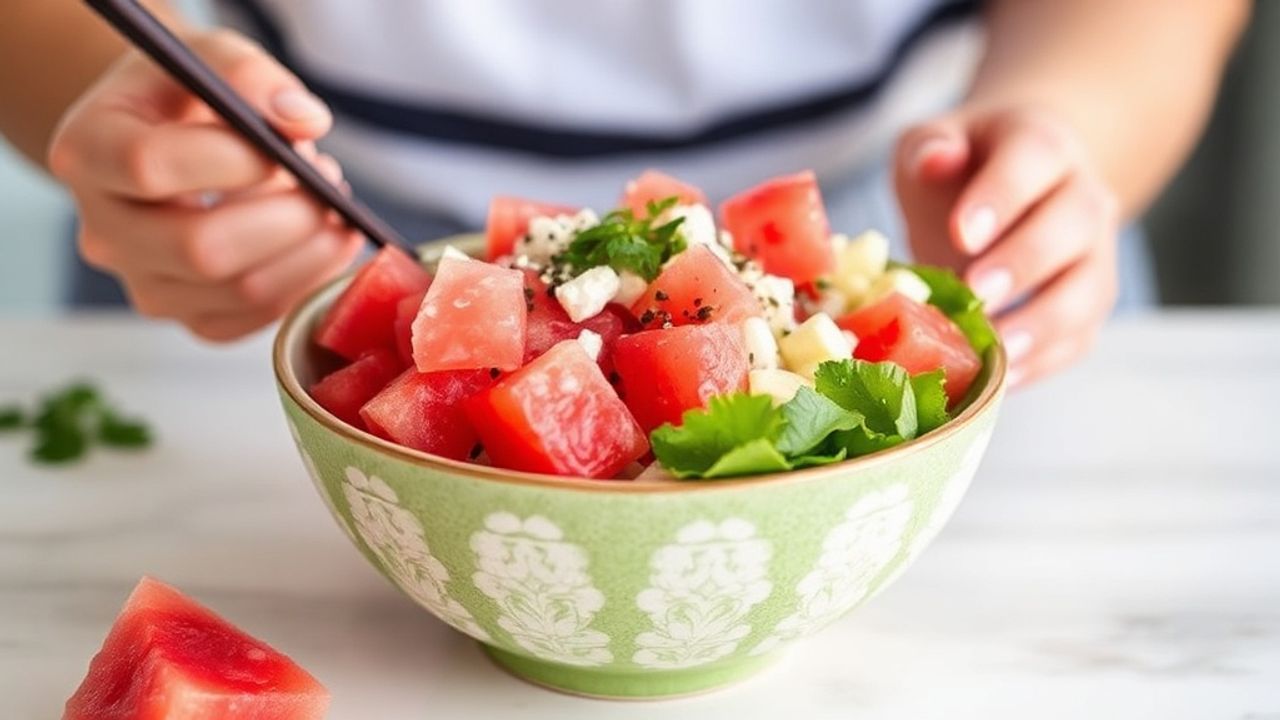 - The Rise of Watermelon Poke Bowls: Easy and Aromatic