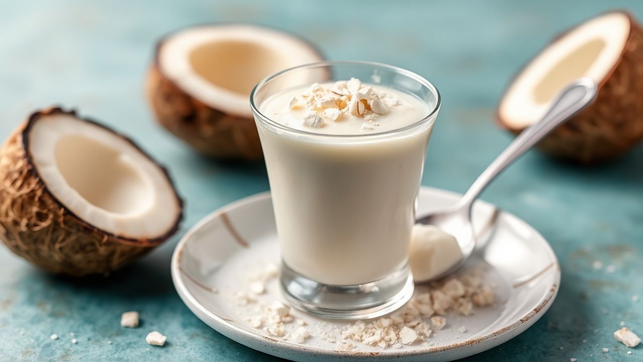 حلى تارو جوز الهند الكريمي الحلو والناعم، استمتع بديلايت بودنغ تارو كوكو كريم.