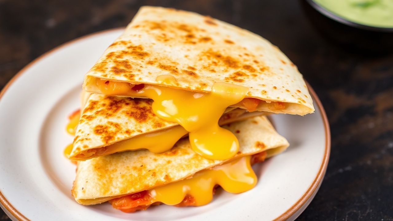 شواحط جبن ذائبة داخل توست مقرمش: لقمة مثالية لسهرة عشاء “Melty Cheese Quesadillas”