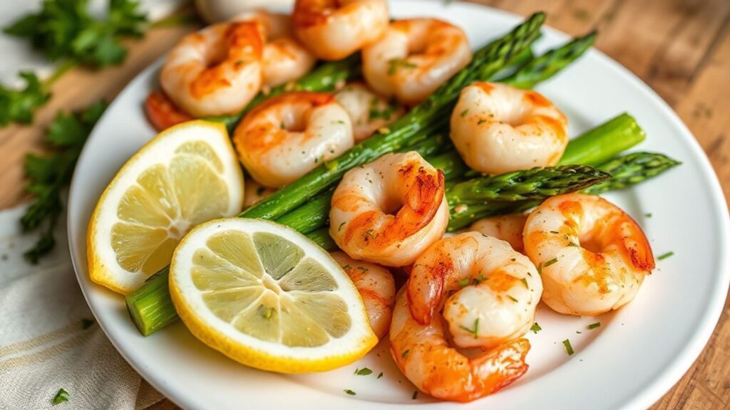 Zesty 20-Minute Lemon Herb Shrimp & Asparagus Sheet Pan Delight