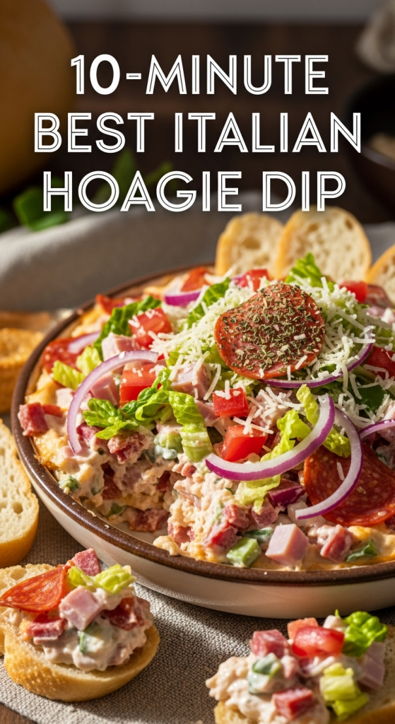 10-Minute Best Italian Hoagie Dip Recipe: Quick & Tasty