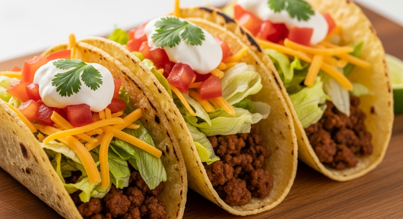 15-Minute Ground Beef Tacos for Taco Night: Speedy & Savory