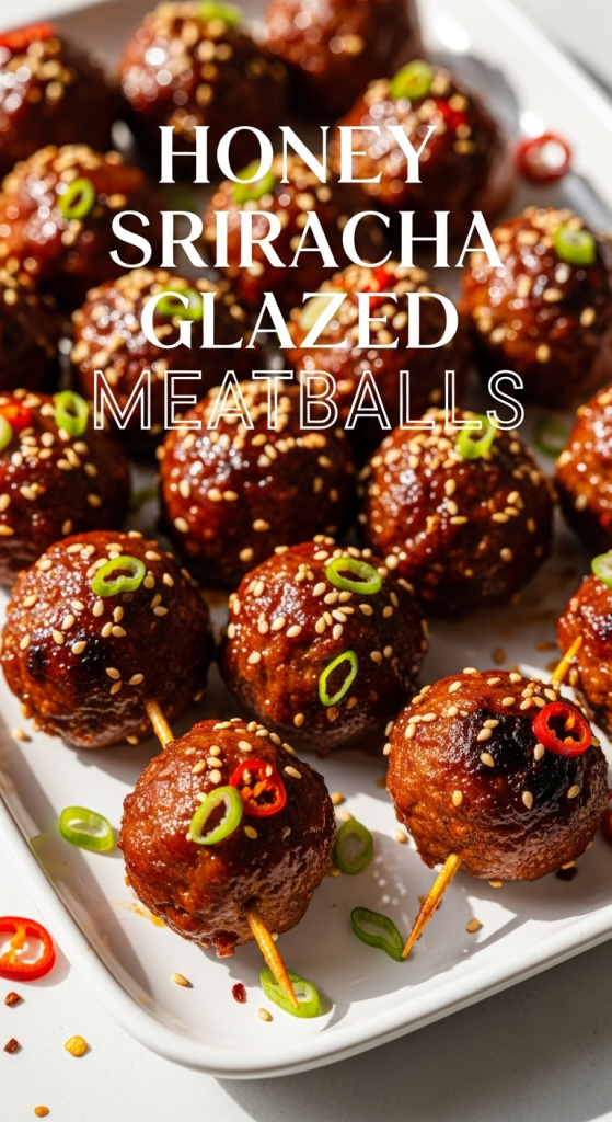 15-Minute Irresistible Honey Sriracha Glazed Meatballs Recipe: Sweet Heat