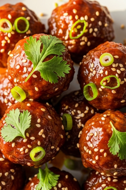 15-Minute Irresistible Honey Sriracha Glazed Meatballs Recipe: Sweet Heat