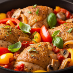 20-Minute Skillet Chicken Cacciatore: Quick & Amazing