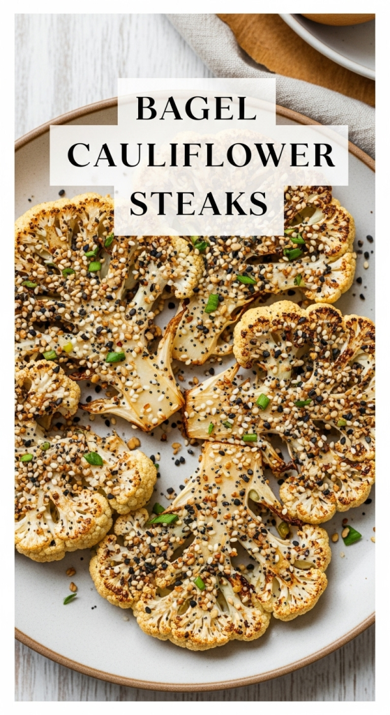 Everything Bagel Cauliflower Steaks: Incredible Flavorful Twist