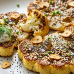 Everything Bagel Cauliflower Steaks: Incredible Flavorful Twist