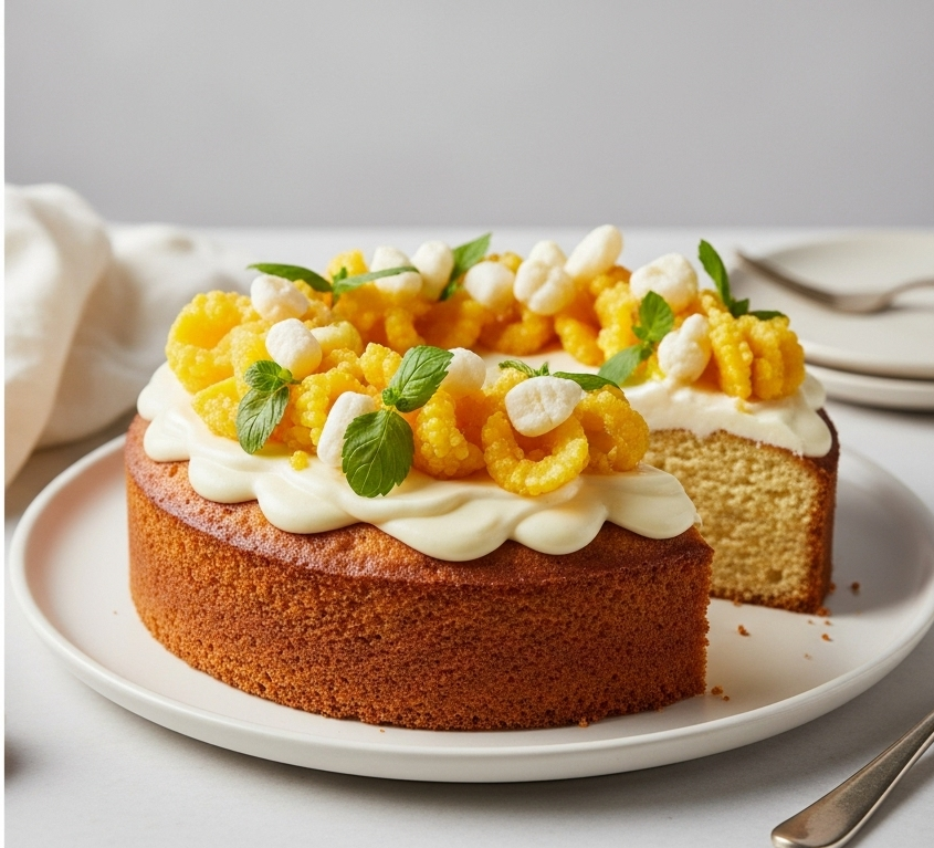 Bright & Zesty Lemon Ricotta Cake: A Delightful Treat