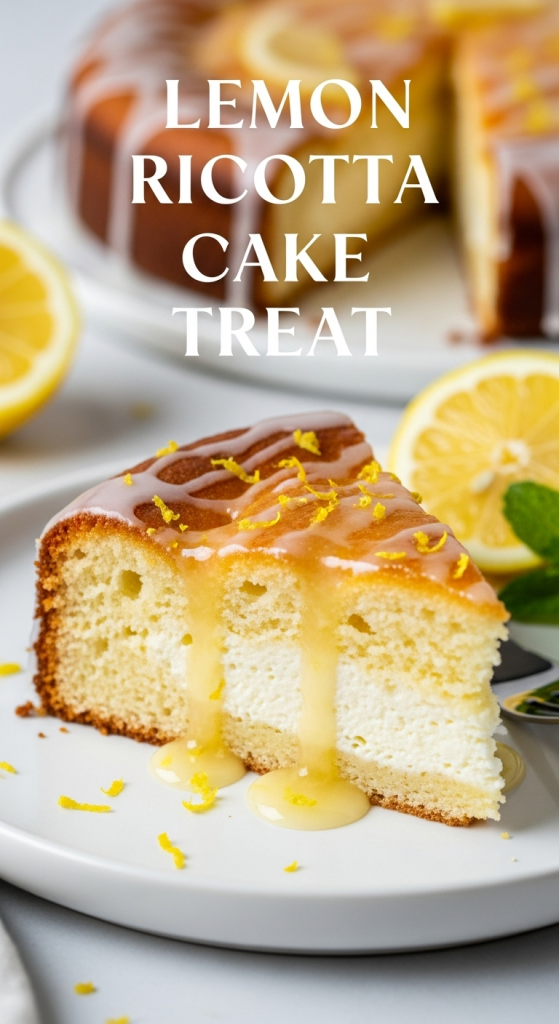 Bright & Zesty Lemon Ricotta Cake: A Delightful Treat