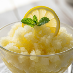 Chill Out with Zesty Sicilian Lemon Granita Delights : Authentic recipe