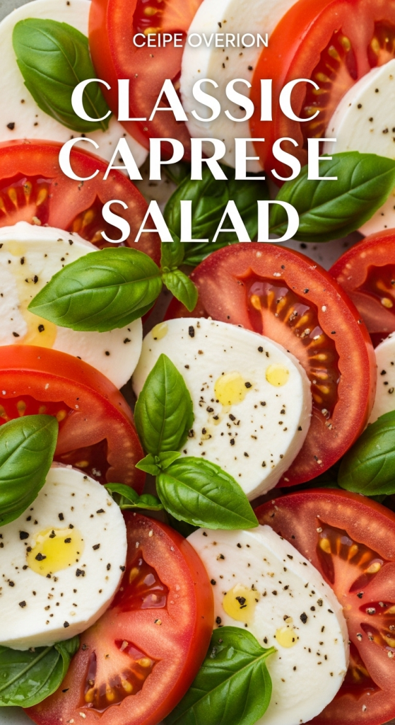Crafting the Perfect Classic Caprese Salad: Timeless Taste