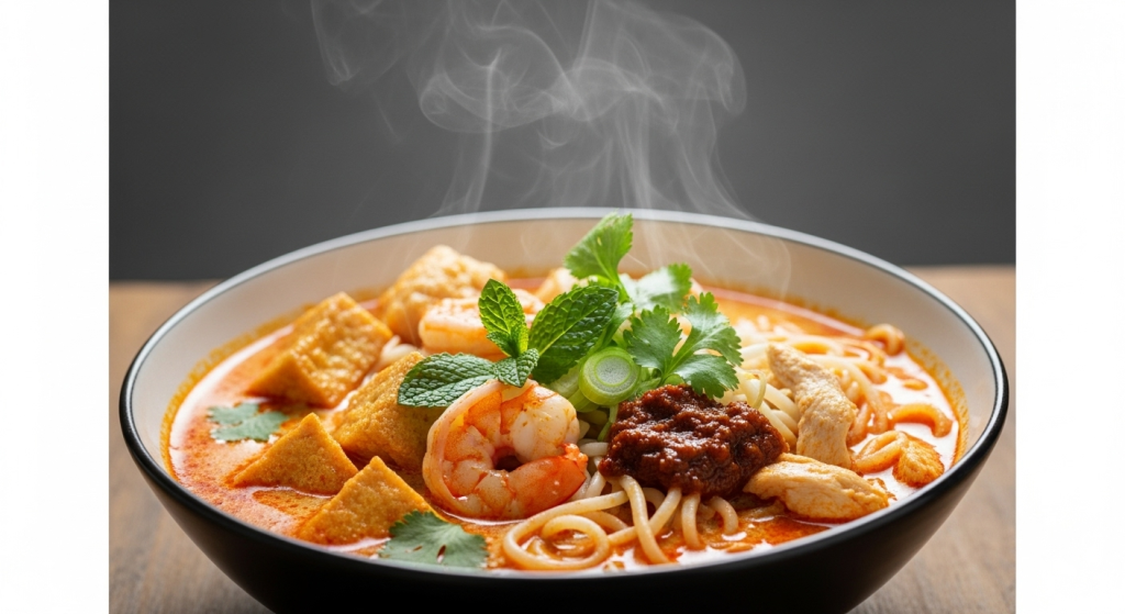Creamy Malaysian Curry Laksa Unveiled: Savor the Richness