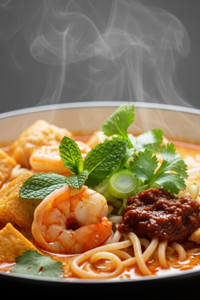 Creamy Malaysian Curry Laksa Unveiled: Savor the Richness