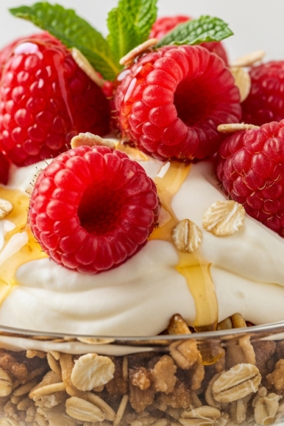 Create a hCreamy Cranachan A Delightful Oat, Honey & Raspberry Trea