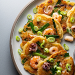 Crispy Seafood & Scallion Pancakes: A Flavorful Delight