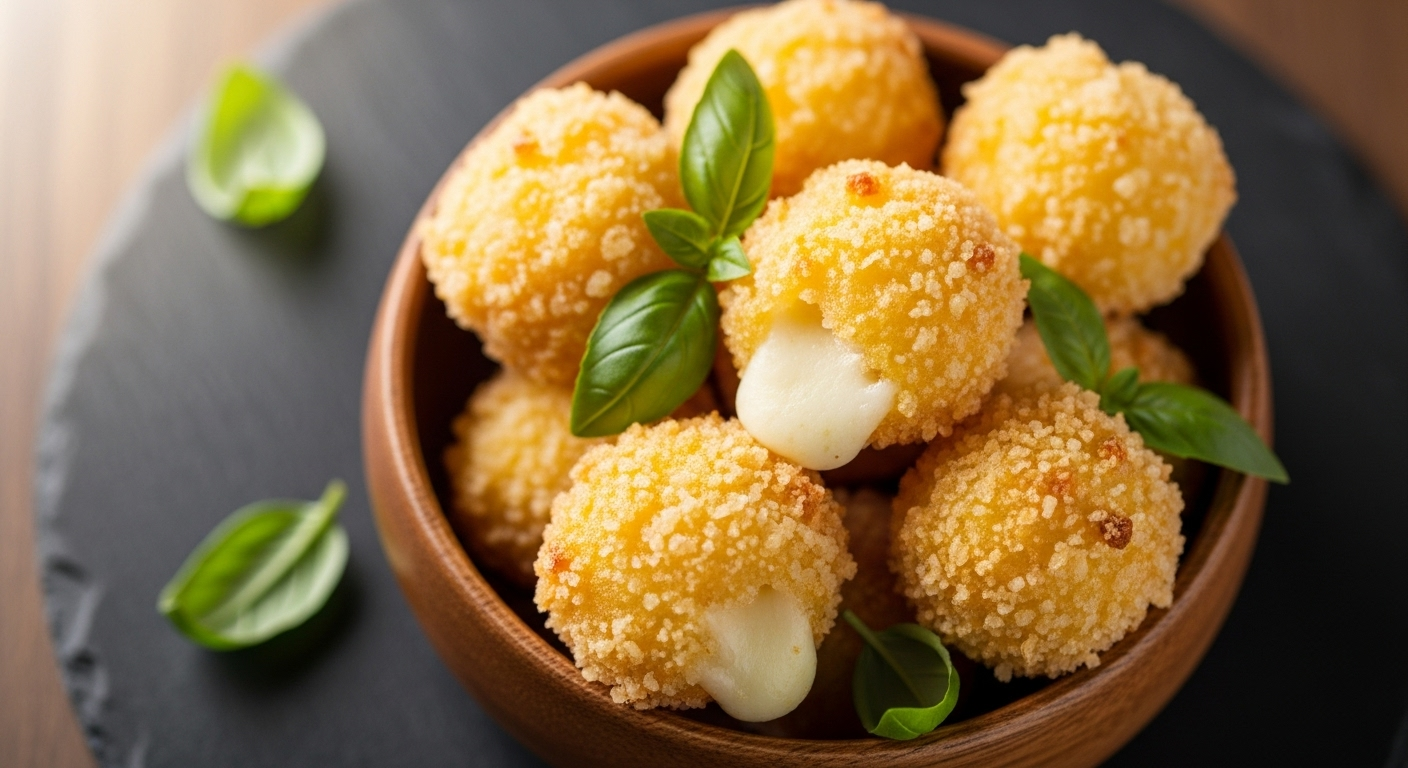 Crunchy Baked Parmesan Mozzarella Bites: A Cheesy Delight