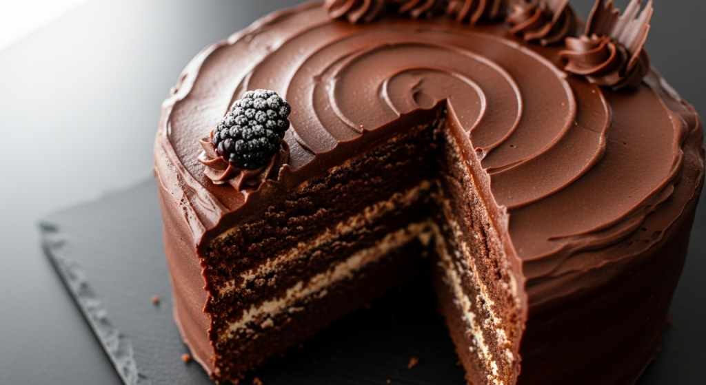 Decadent Guinness-Free Chocolate Stout Cake: Rich & Moist Delight