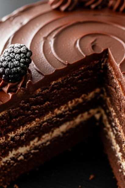 Decadent Guinness-Free Chocolate Stout Cake: Rich & Moist Delight