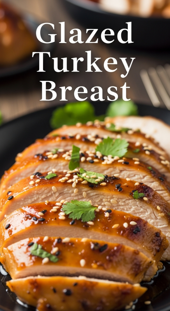 Delicious Glazed Turkey Breast Recipe Whit Savory Soy & Ginger