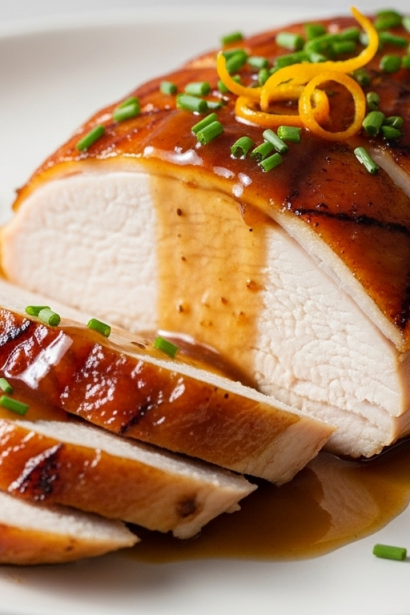 Delicious Glazed Turkey Breast Recipe Whit Savory Soy & Ginger